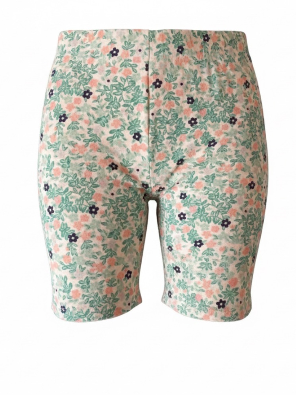 Carter's Floral Bike Shorts - Pink, Green & Navy